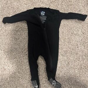 Kicker pants bamboo Black Kids One Piece 0-3